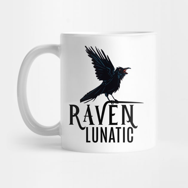 Raven Lunatic Funny Asylum by mstory